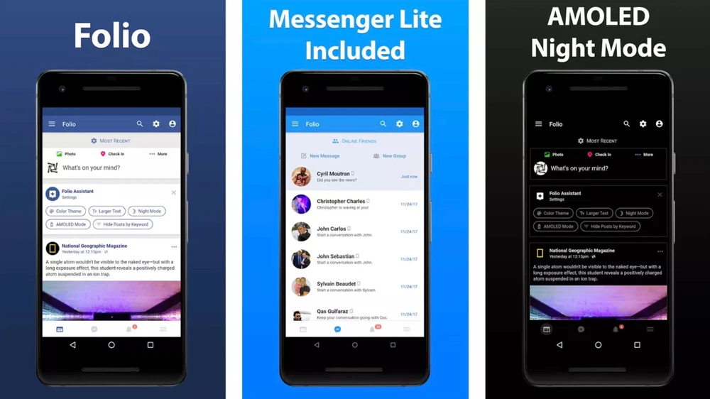 folio thay thế facebook