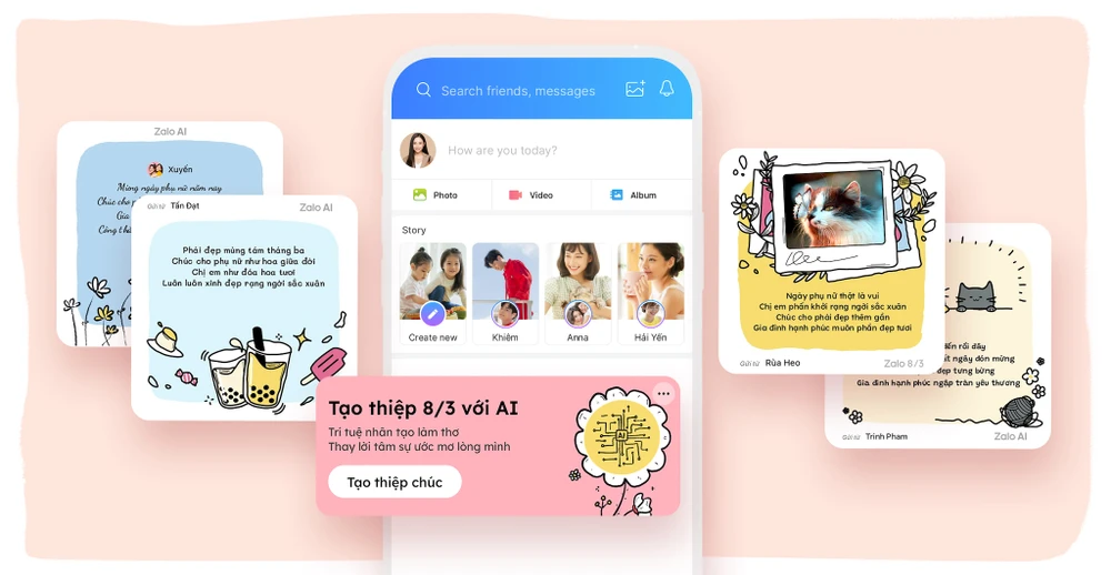 ai tạo ra hơn 3 triệu bài thơ trong ngày 8-3