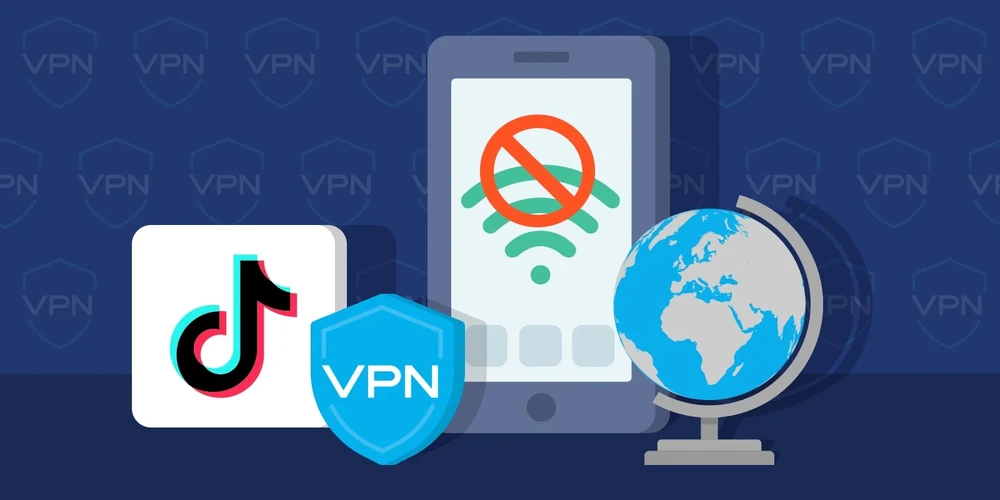 sử dụng vpn khi truy cập tiktok