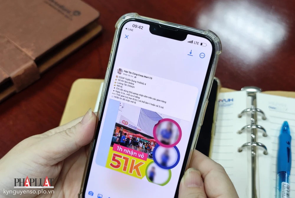 Việc nhẹ lương cao khiến không ít người trở thành nạn nhân. Ảnh: TIỂU MINH