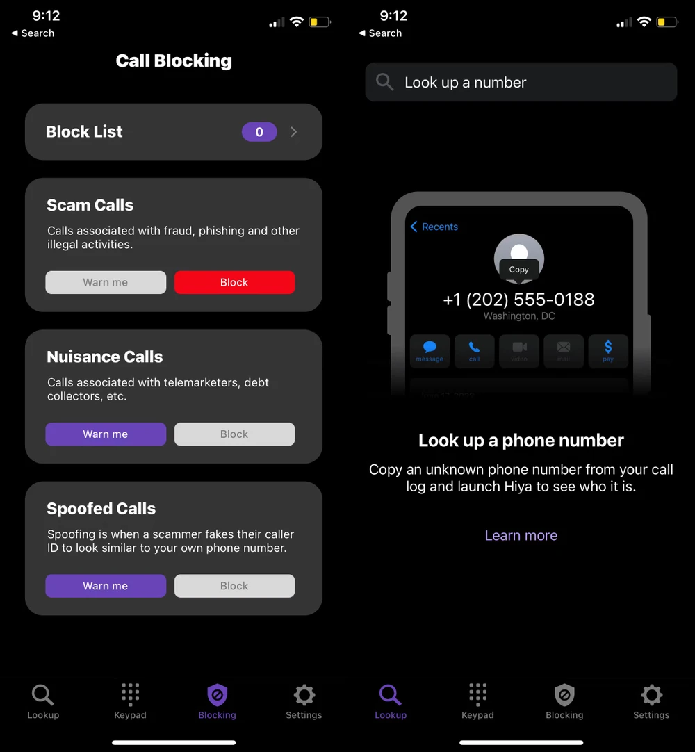chặn cuộc gọi rác bằng truecaller