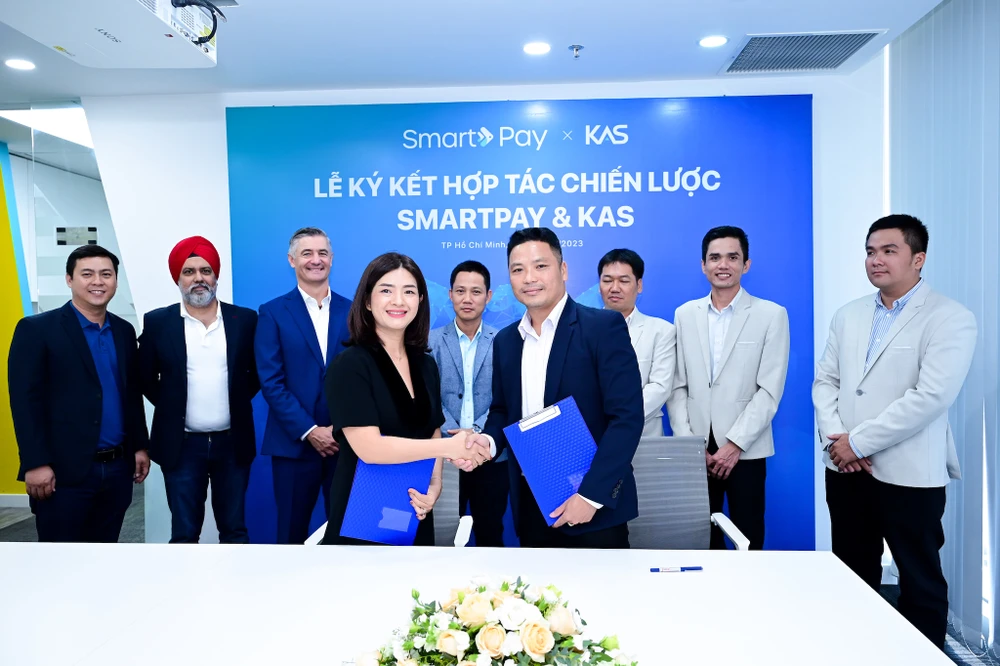 smartpay hợp tác với kas