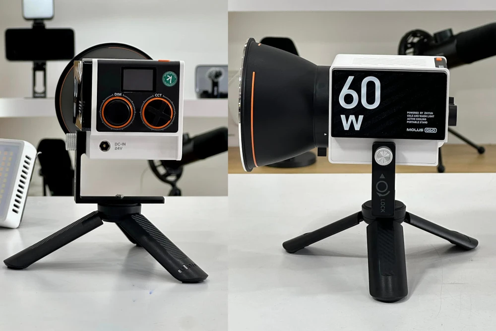 thiết bị chiếu sáng di động zhiyun