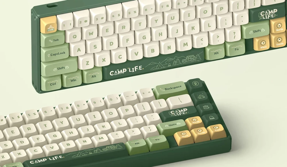 bàn phím cơ IQUNIX F65 Camping