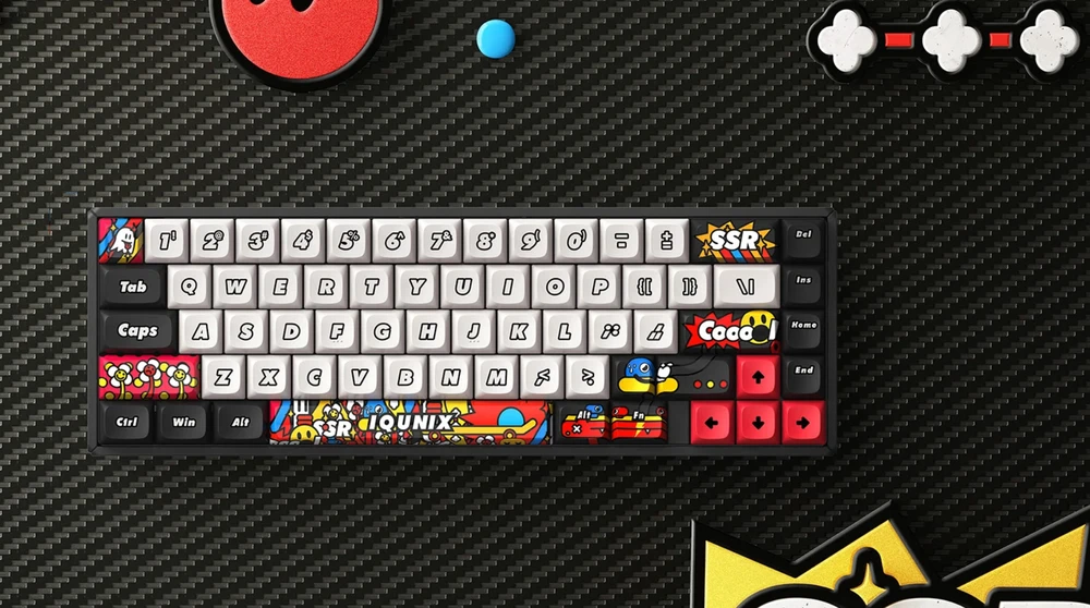 bàn phím cơ QUNIX F65 Graffiti Diary