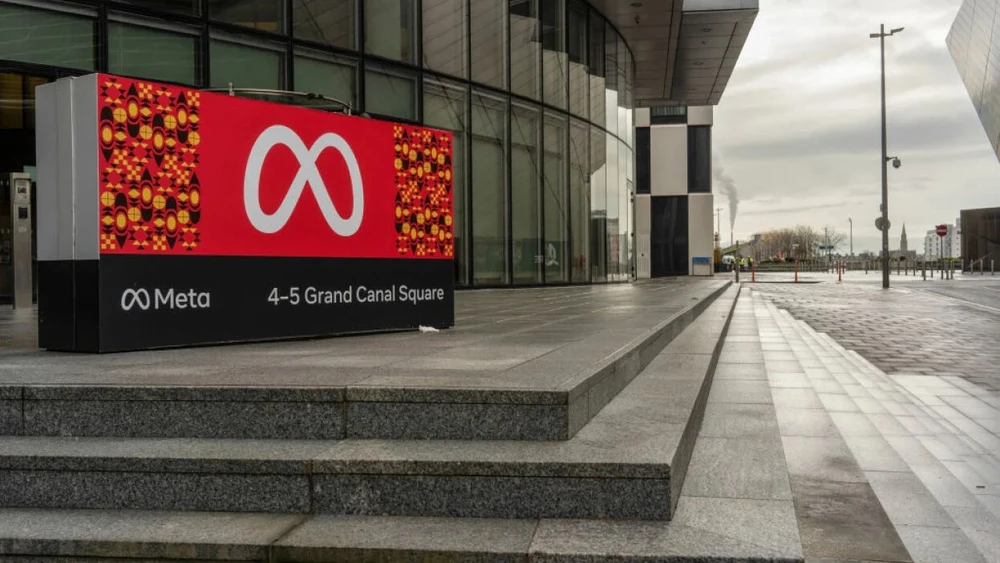 Tòa nhà văn phòng của Meta ở Dublin, Ireland. Ảnh: Bloomberg/Getty Images