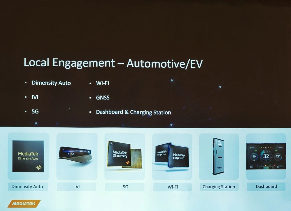 MediaTek mong muốn hỗ trợ doanh nghiệp Việt phát triển sản phẩm Make in Vietnam, vươn ra quốc tế. Ảnh: TIỂU MINH