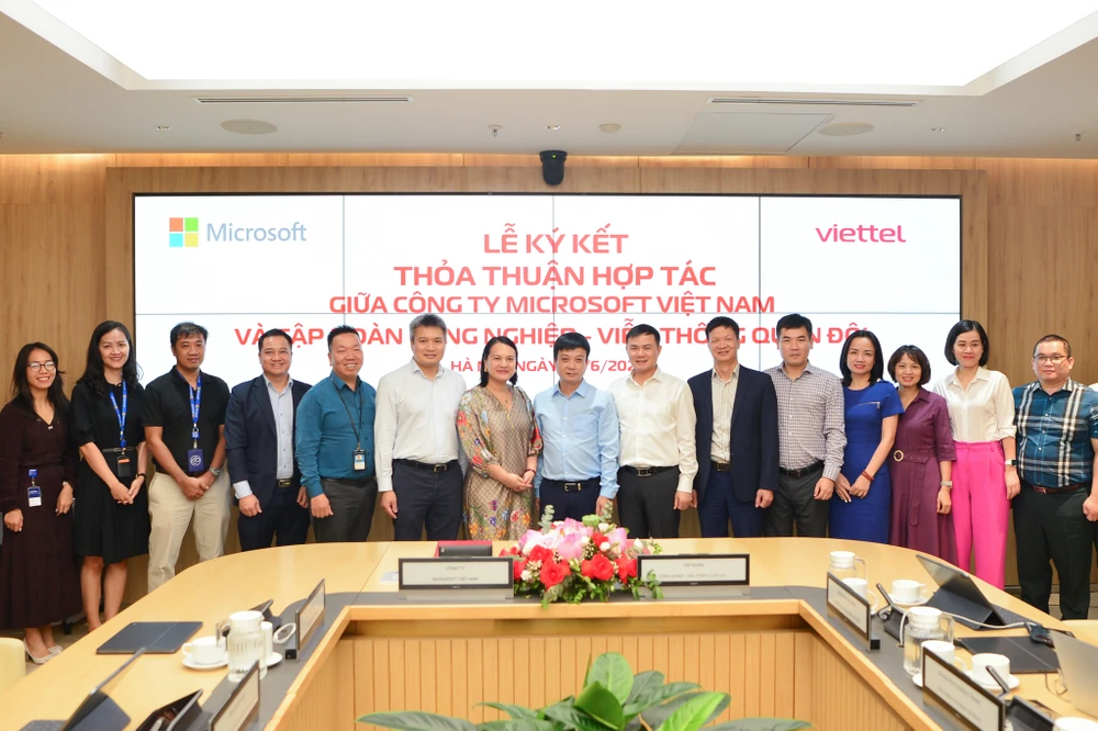 viettel hợp tác với microsoft