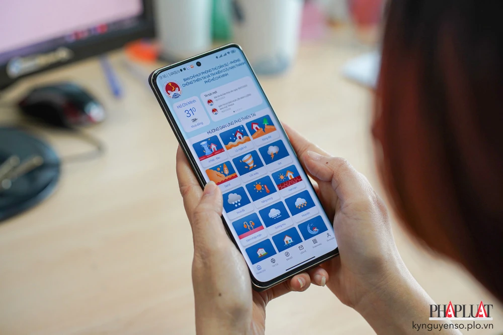 cập nhật tình hình thiên tai mưa gió tại tphcm