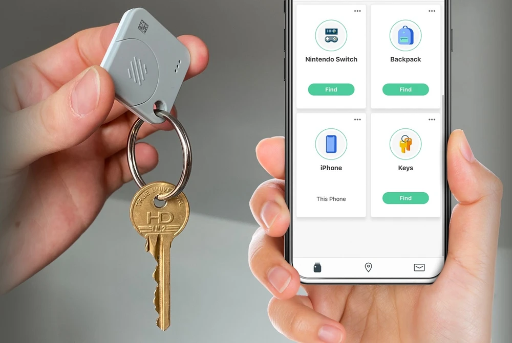Thiết bị theo dõi giúp tìm lại các vật dụng bị thất lạc. Ảnh: TapSmart