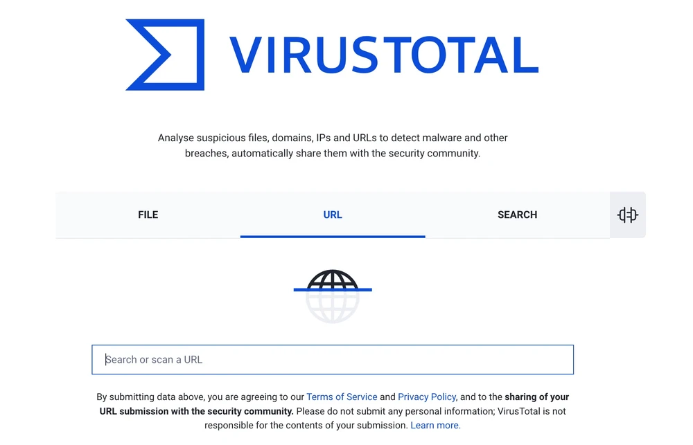 kiem-tra-do-an-toan-cua-lien-ket-bang-virustotal Kiểm tra độ an toàn của file, liên kết trước khi bấm vào. Ảnh: TIỂU MINH