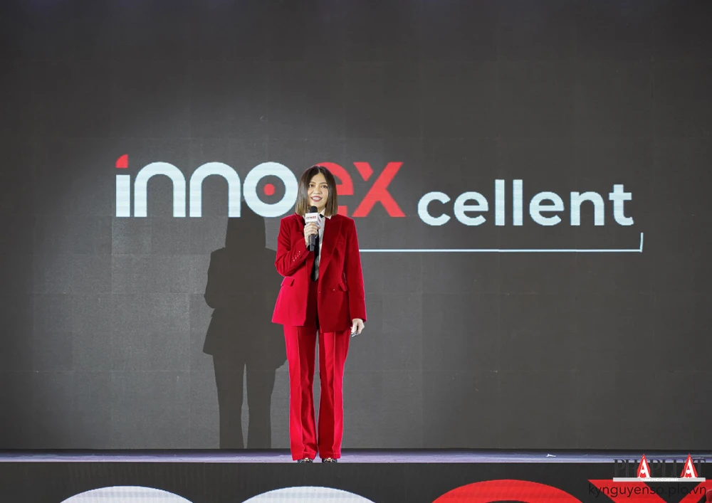 Bà Trương Lý Hoàng Phi - Chủ tịch HĐQT kiêm CEO IBP, Trưởng BTC InnoEx. Ảnh: TIỂU MINH