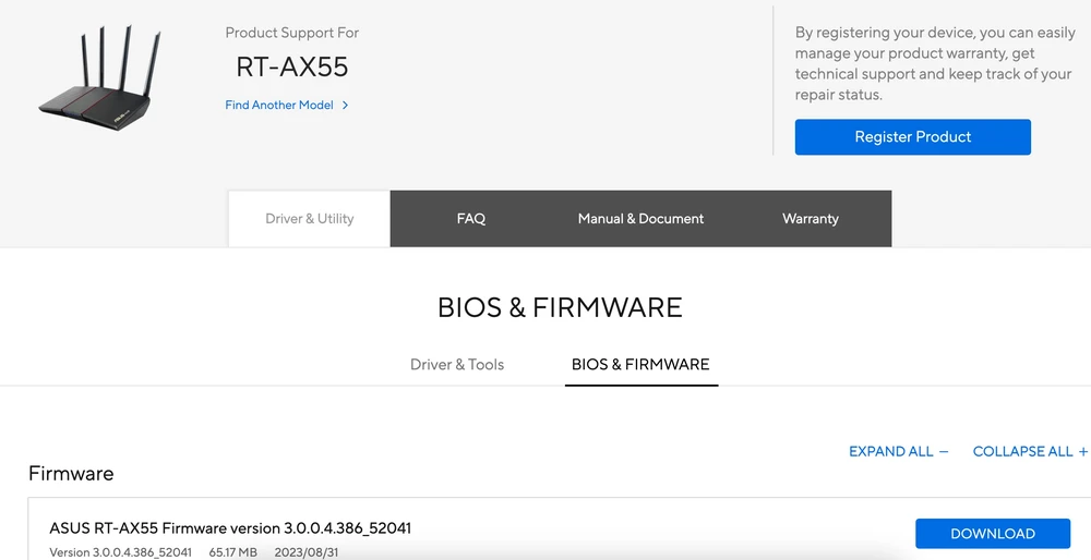 ASUS phát hành bản vá bảo mật cho router. Ảnh: TIỂU MINH