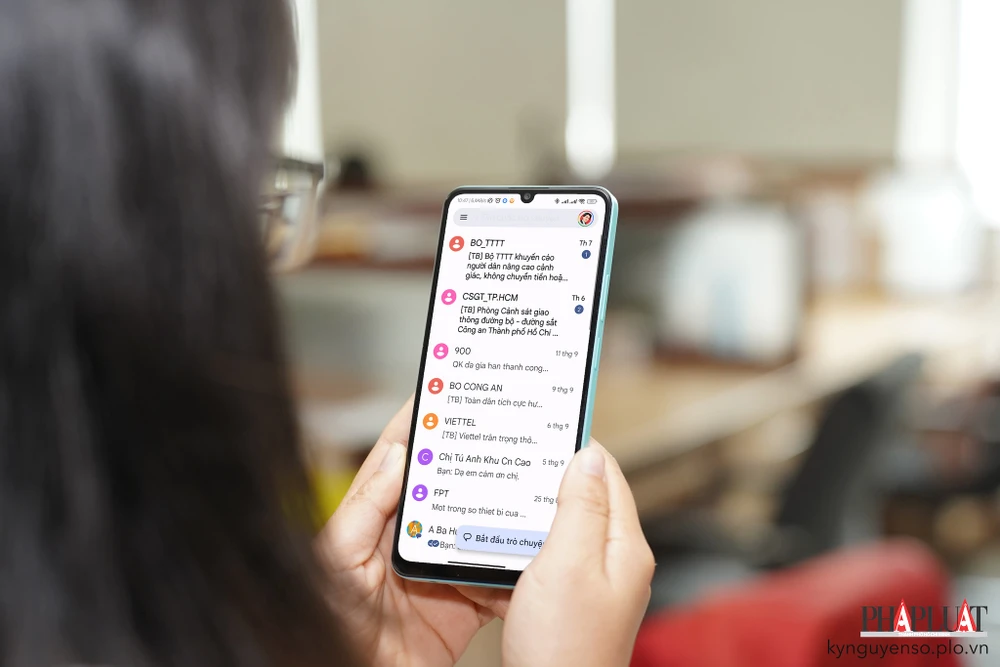 Cách khôi phục tin nhắn đã xóa trên Android. Ảnh: MINH HOÀNG