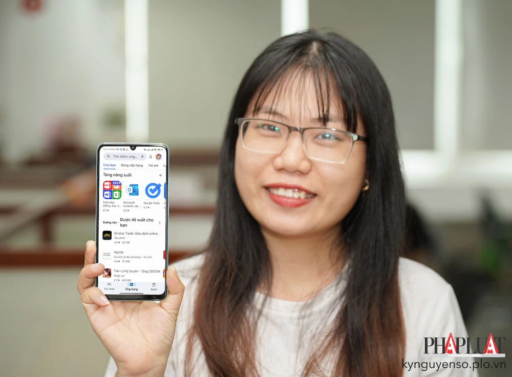 Tính năng tự động lưu trữ ứng dụng trên Google Play giúp dẹp nỗi lo đầy bộ nhớ. Ảnh: MINH