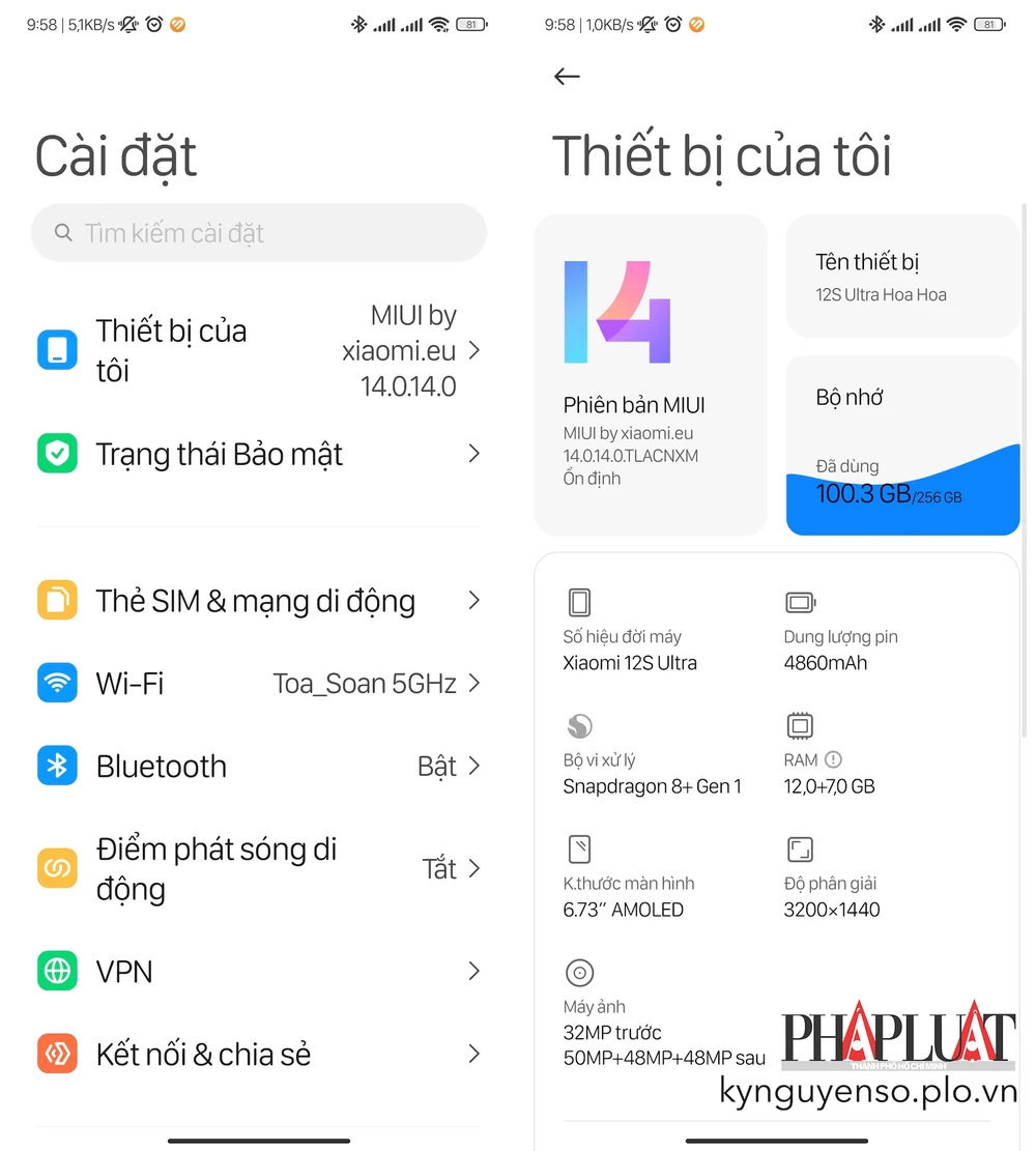 Cách cập nhật điện thoại Android. Ảnh: TIỂU MINH