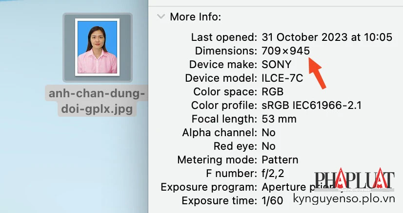 Chụp ảnh chân dung đúng chuẩn để đổi GPLX online nhanh hơn. Ảnh: TIỂU MINH