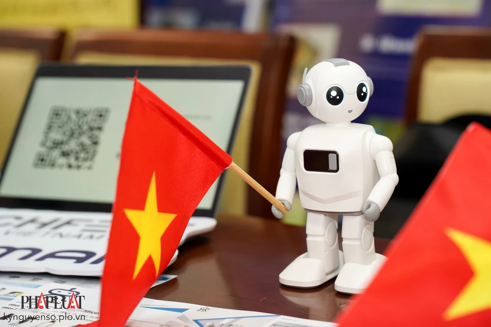 Nhiều gian hàng công nghệ độc đáo tại TECHFEST 2023. Ảnh: TIỂU MINH