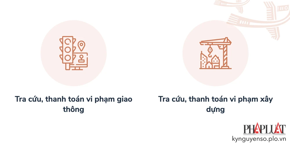 Tra cứu, thanh toán vi phạm giao thông. Ảnh: MINH HOÀNG