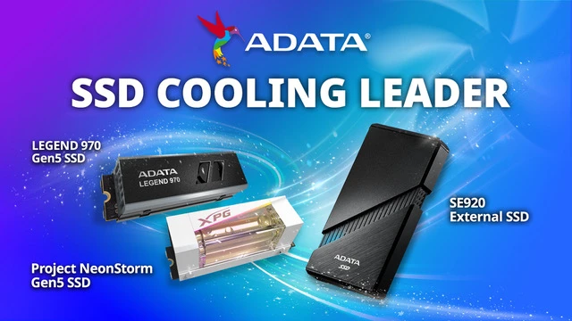 Hệ thống tản nhiệt SSD của ADATA tại CES 2024.