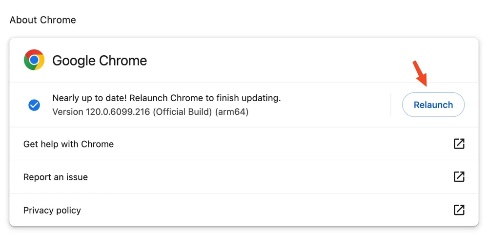 Tin công nghệ 17-1: Cập nhật trình duyệt Chrome lên phiên bản mới nhất. Ảnh: TIỂU MINH