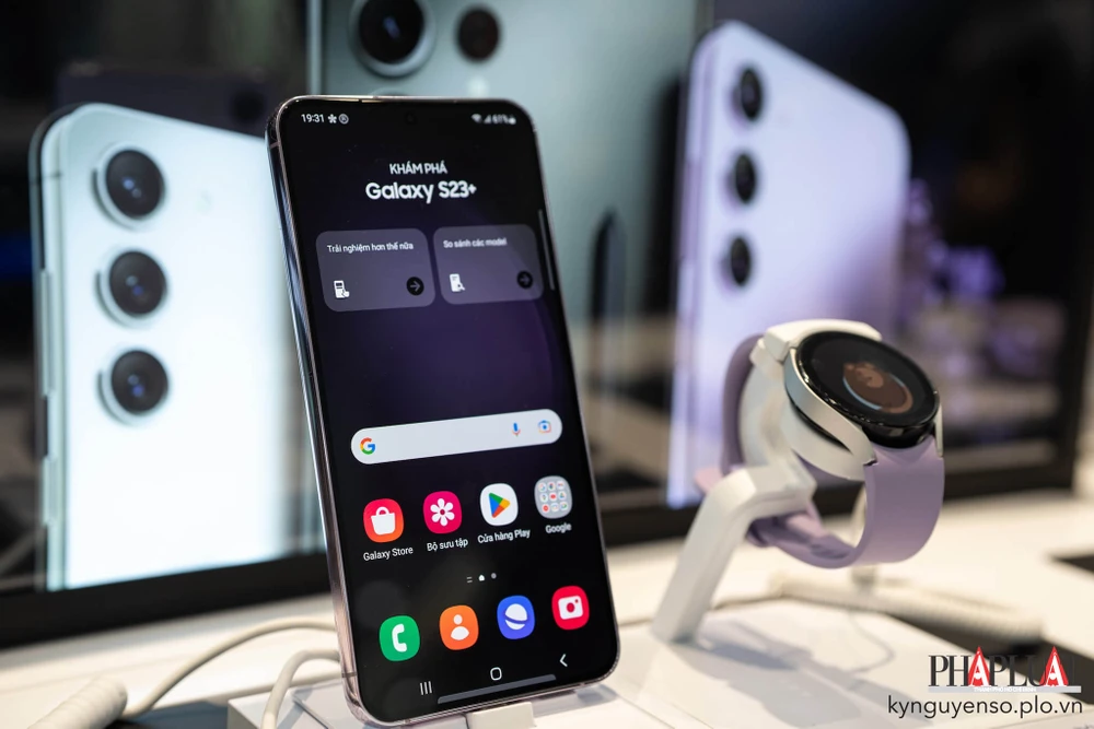 Điện thoại Samsung Galaxy S23 series cũng được hỗ trợ cập nhật 4 năm. Ảnh: TIỂU MINH