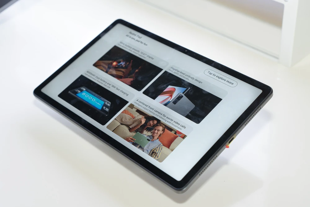 Máy tính bảng Xiaomi tăng trưởng 35% trong quý 4 năm 2023 so với cùng kỳ năm trước. Ảnh: TIỂU MINH