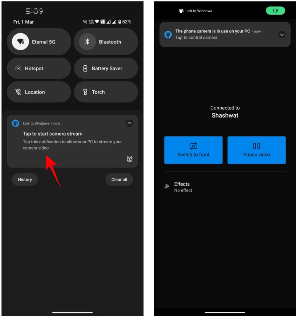 Sử dụng camera điện thoại làm webcam