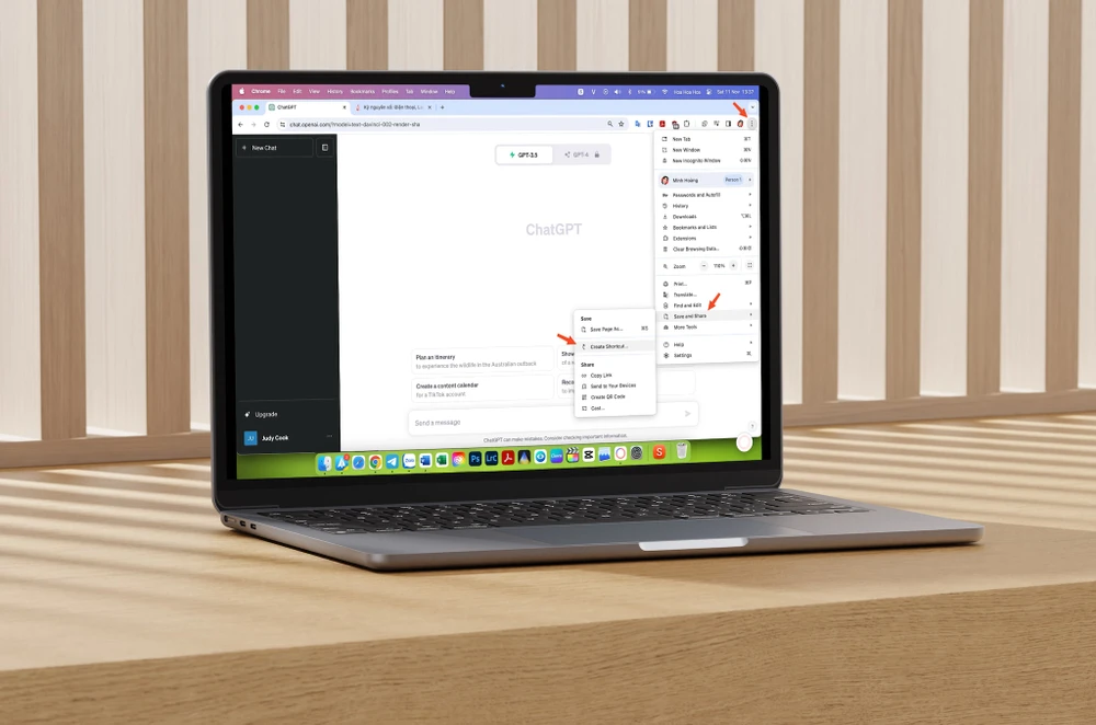 ChatGPT ngày nay có mặt ở khắp mọi nơi. Ảnh: TIỂU MINH