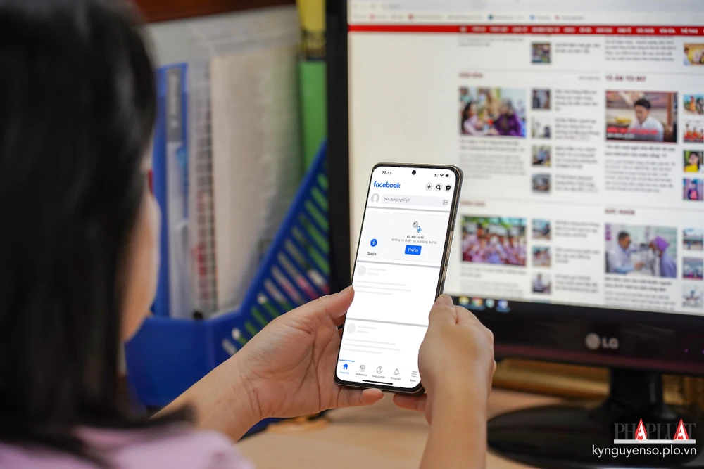 Người dùng không nên cố gắng đăng nhập khi Facebook bị sập. Ảnh: