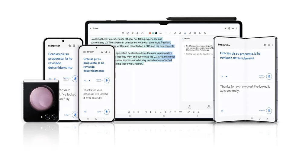 Người dùng điện thoại Samsung cũ sắp được sử dụng các tính năng AI. Ảnh: Samsung