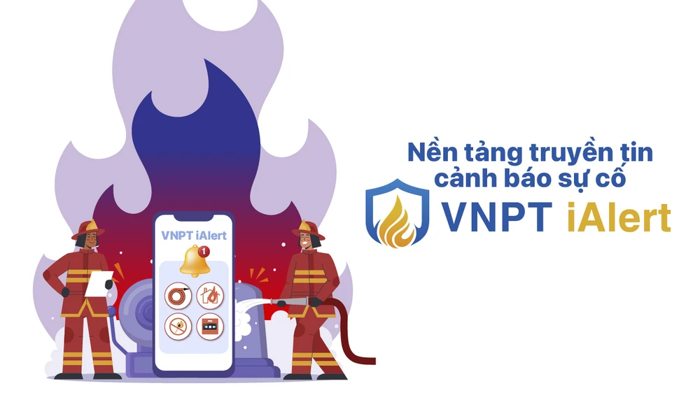 Tin công nghệ 26-3: Nền tảng cảnh báo cháy nổ VNPT iAlert. Ảnh: VNPT