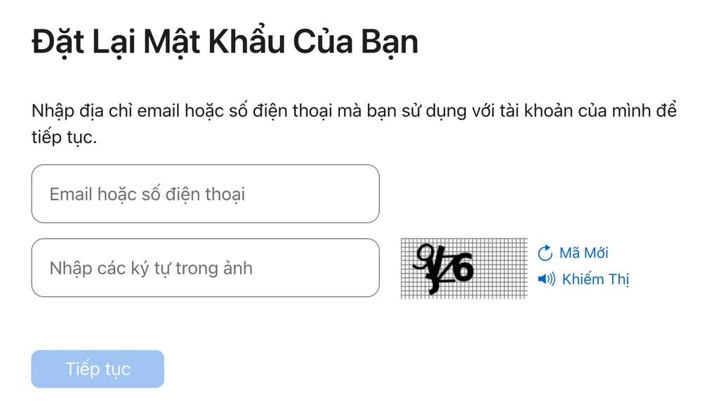 Các nhà nghiên cứu cho rằng dường như tính năng quên mật khẩu đang bị lạm dụng. Ảnh:TIỂU MINH