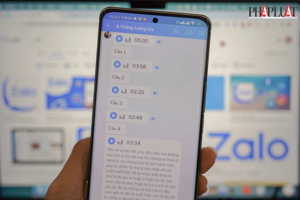 Zalo là một trong những ứng dụng nhắn tin phổ biến nhất hiện nay. Ảnh: MINH HOÀNG