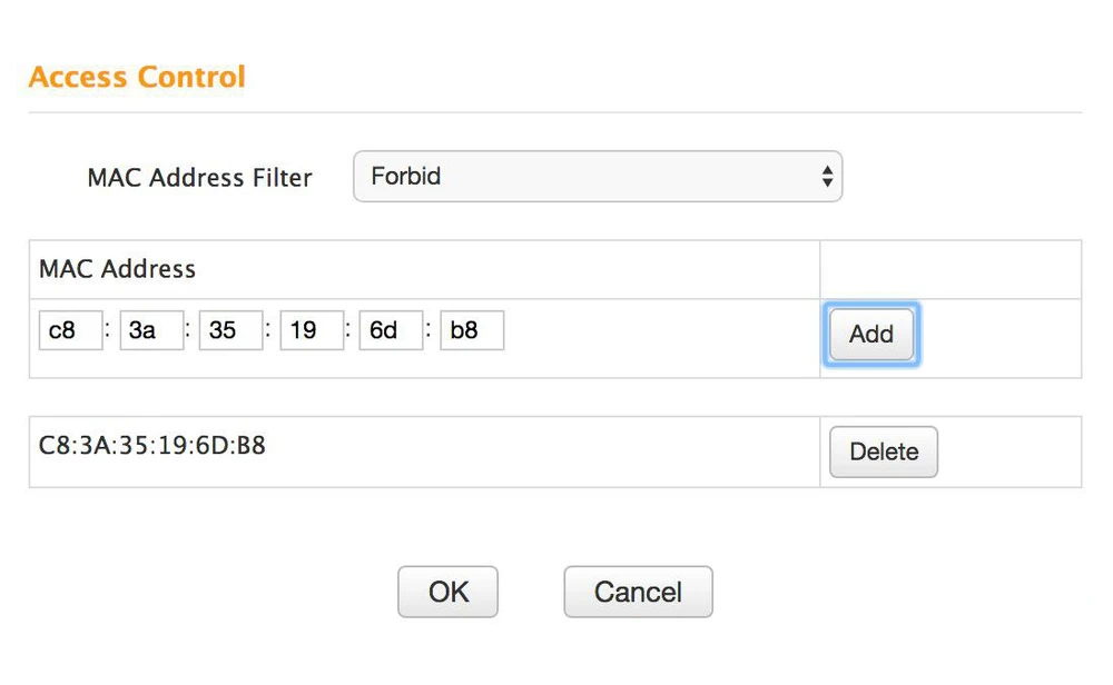 Tránh bị xài lén WiFi bằng bộ lọc địa chỉ MAC. Ảnh: MINH HOÀNG