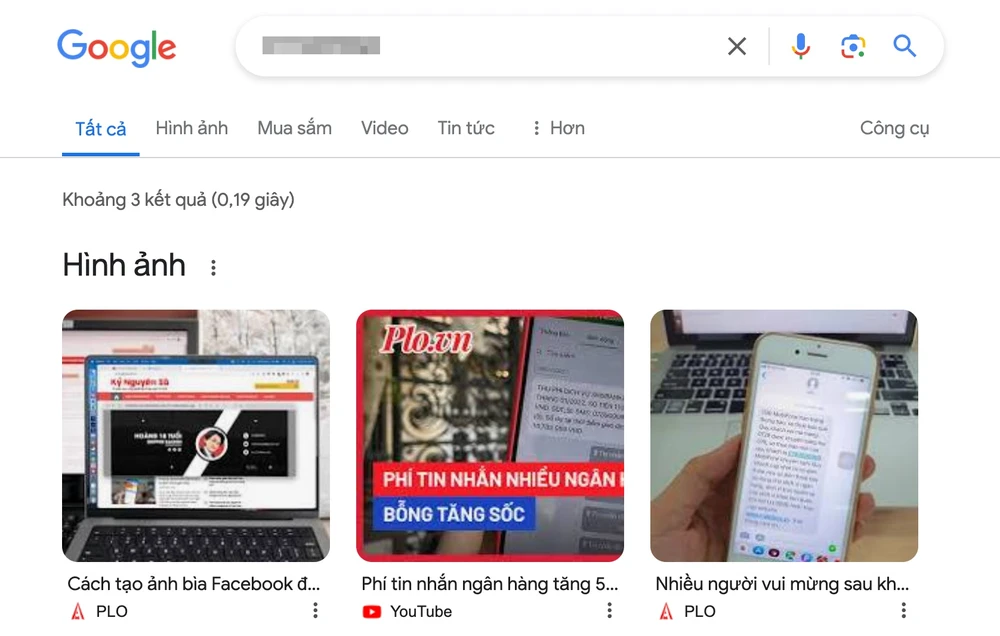 Cách tra cứu thông tin số điện thoại lạ bằng Google. Ảnh: MINH HOÀNG