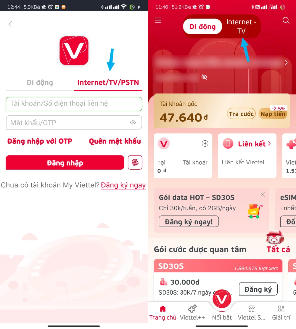 Đổi mật khẩu WiFi Viettel bằng điện thoại. Ảnh: MINH HOÀNG