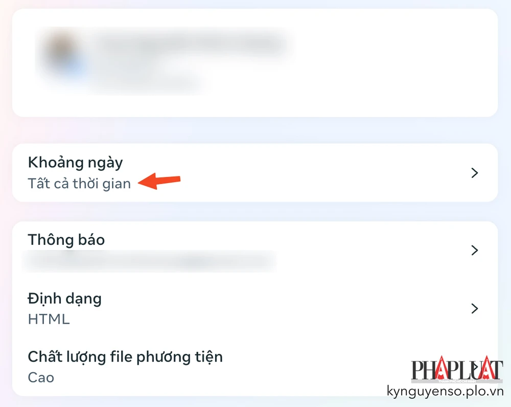 Tải về tin nhắn để khôi phục tin nhắn Messenger đã thu hồi. Ảnh: MINH HOÀNG