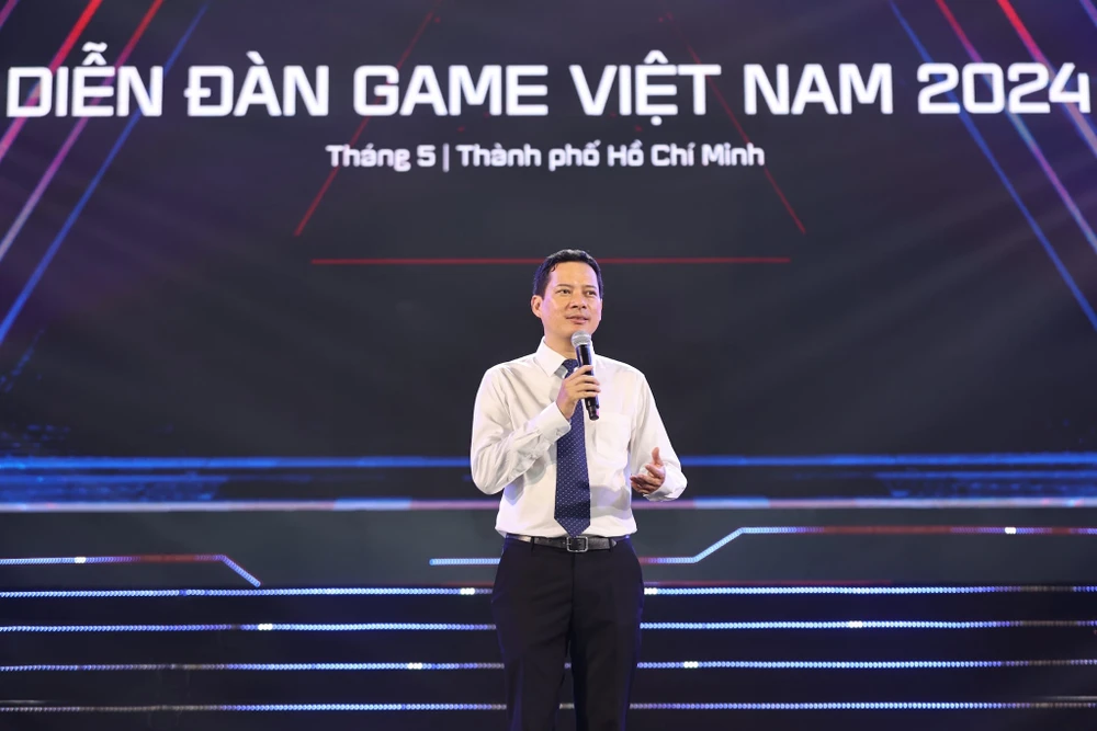 Ông Lê Quang Tự Do - Cục trưởng Cục PTTH & TTĐT (Bộ TT&TT) phát biểu khai mạc sự kiện.