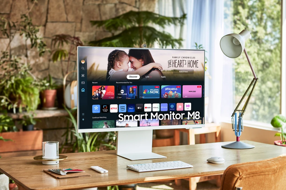 Tin công nghệ 5-6: Smart Monitor M8 biến góc làm việc trở nên thu hút hơn.