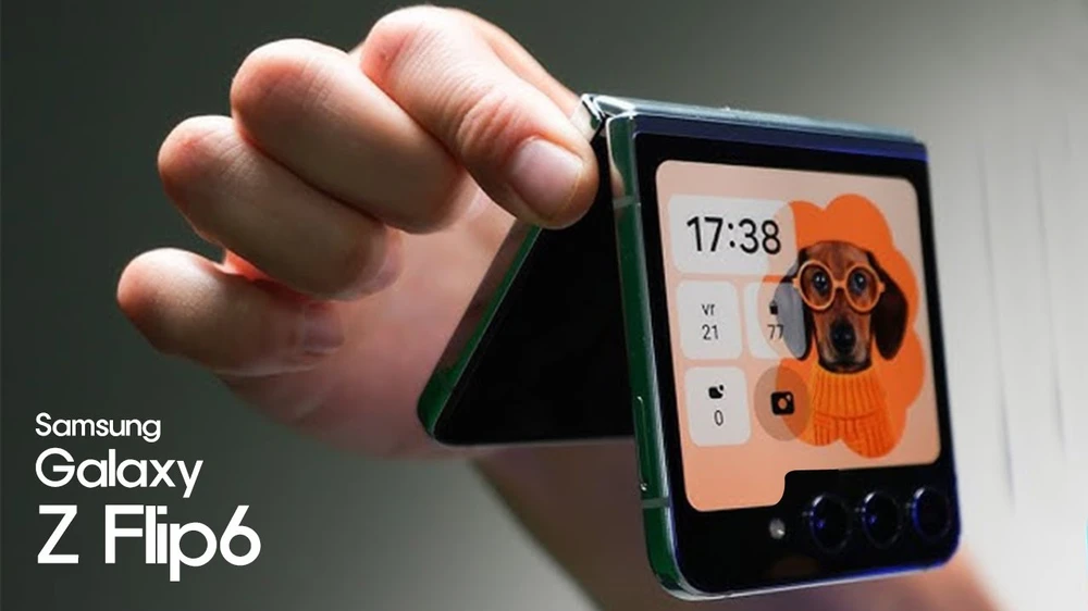 Dự kiến Galaxy Z Flip 6 sẽ ra mắt vào tháng 7 hoặc tháng 8-2024. Ảnh: Techtics