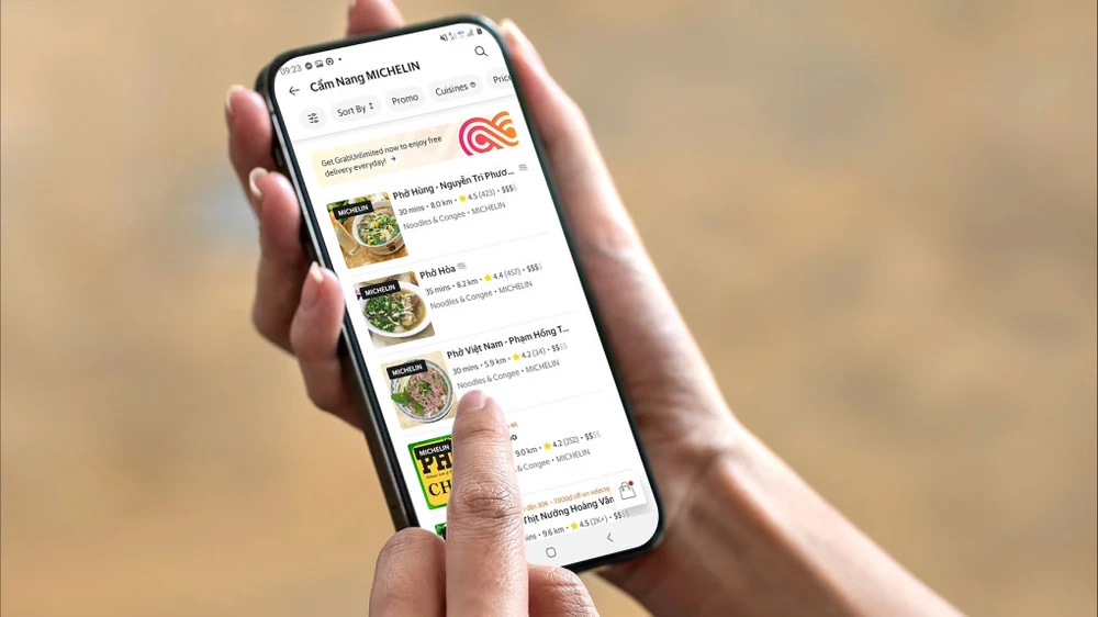 Tin công nghệ 5-7: Nhiều quán ăn trên Grab đạt sao Michelin.