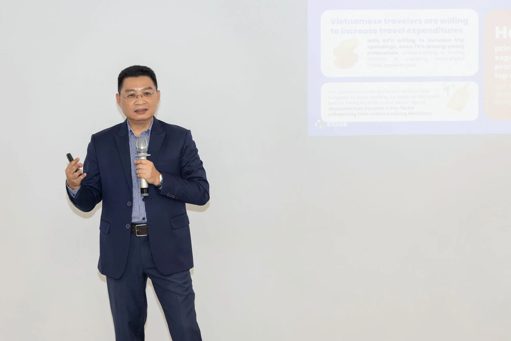 Ông Nguyễn Huy Hoàng, Giám đốc Điều hành Klook Việt Nam.