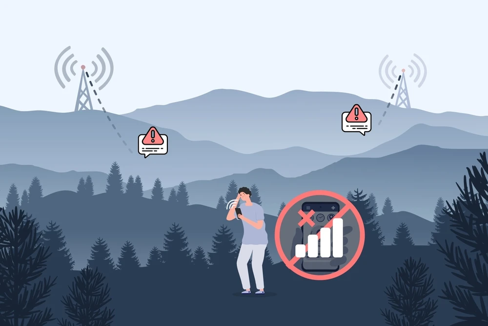 Tính năng kết nối vệ tinh chỉ có mặt trên một số ít dòng điện thoại. Ảnh minh họa