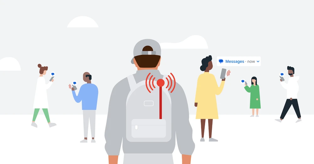 Kẻ gian có thể tạo trạm gốc giả để lừa người dùng kết nối, sau đó gửi tin nhắn lừa đảo đến điện thoại. Ảnh minh họa