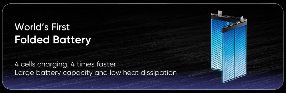 Pin gập đầu tiên trên thế giới.