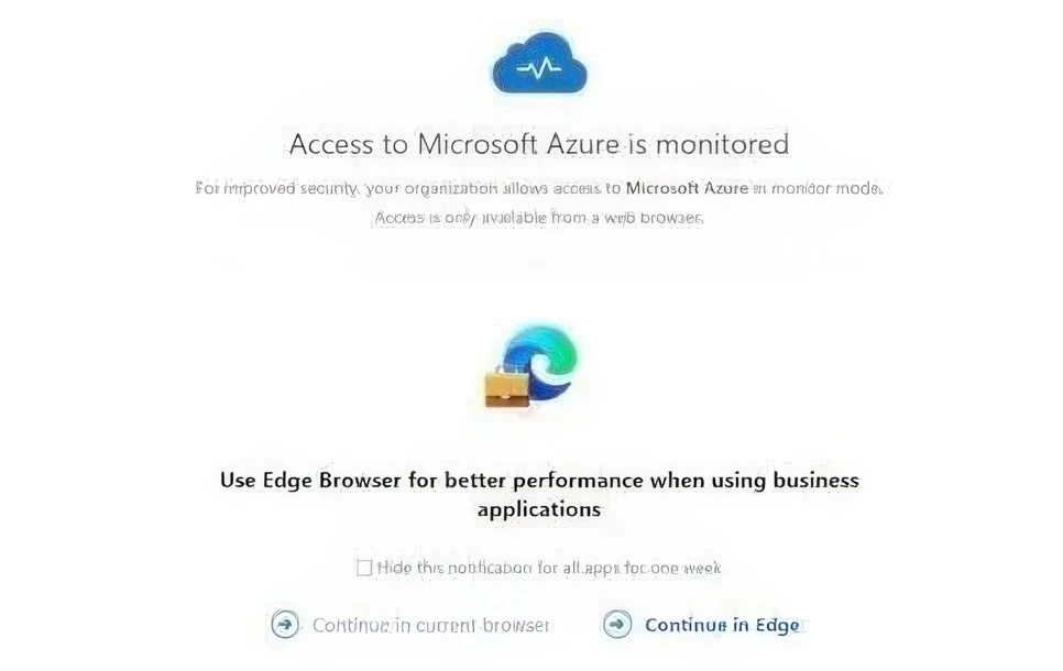Tin công nghệ 15-8: Lời nhắc quảng cáo trình duyệt Microsoft Edge. Ảnh chụp màn hình