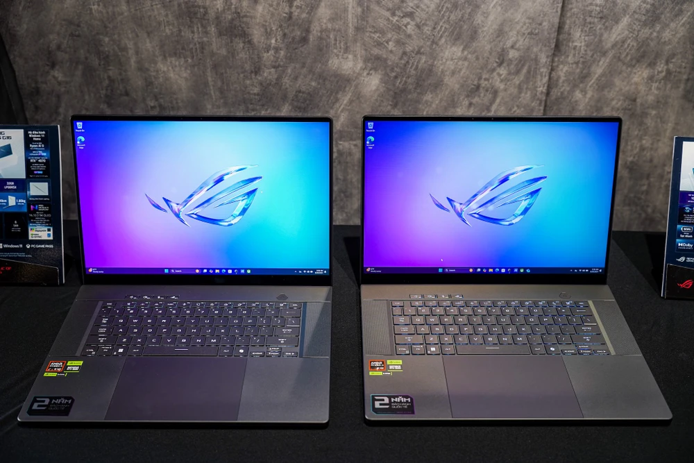 ROG Zephyrus G16 có thiết kế khá đẹp mắt.