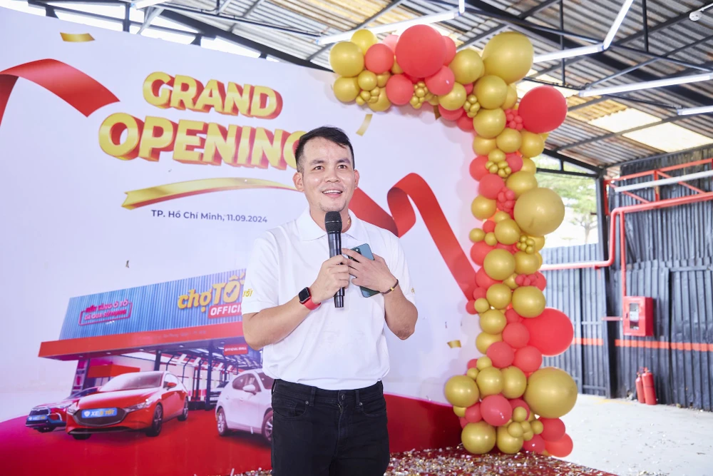 Tin công nghệ 17-9: Ông Triệu Khắc Thiệp, giám đốc Chợ Tốt Xe.