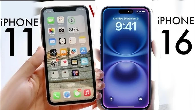 iPhone 16 có màn hình tốt hơn iPhone 11. Ảnh minh họa